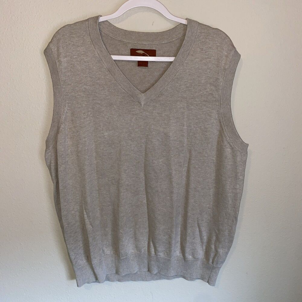 Bob Timberlake Men’s Sweater Vest Brown